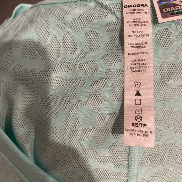 Diadora “Layer Me” Mesh Tee size xs - Picture 4 of 4